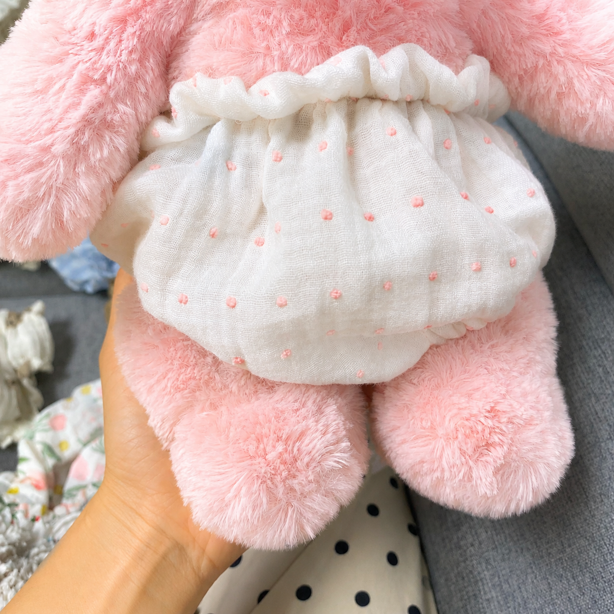 Cute Bear & Pig Plush Underwear Bloomers – Handmade Shorts for Teddy Bear & Stuffed Animals (Clothes Only)