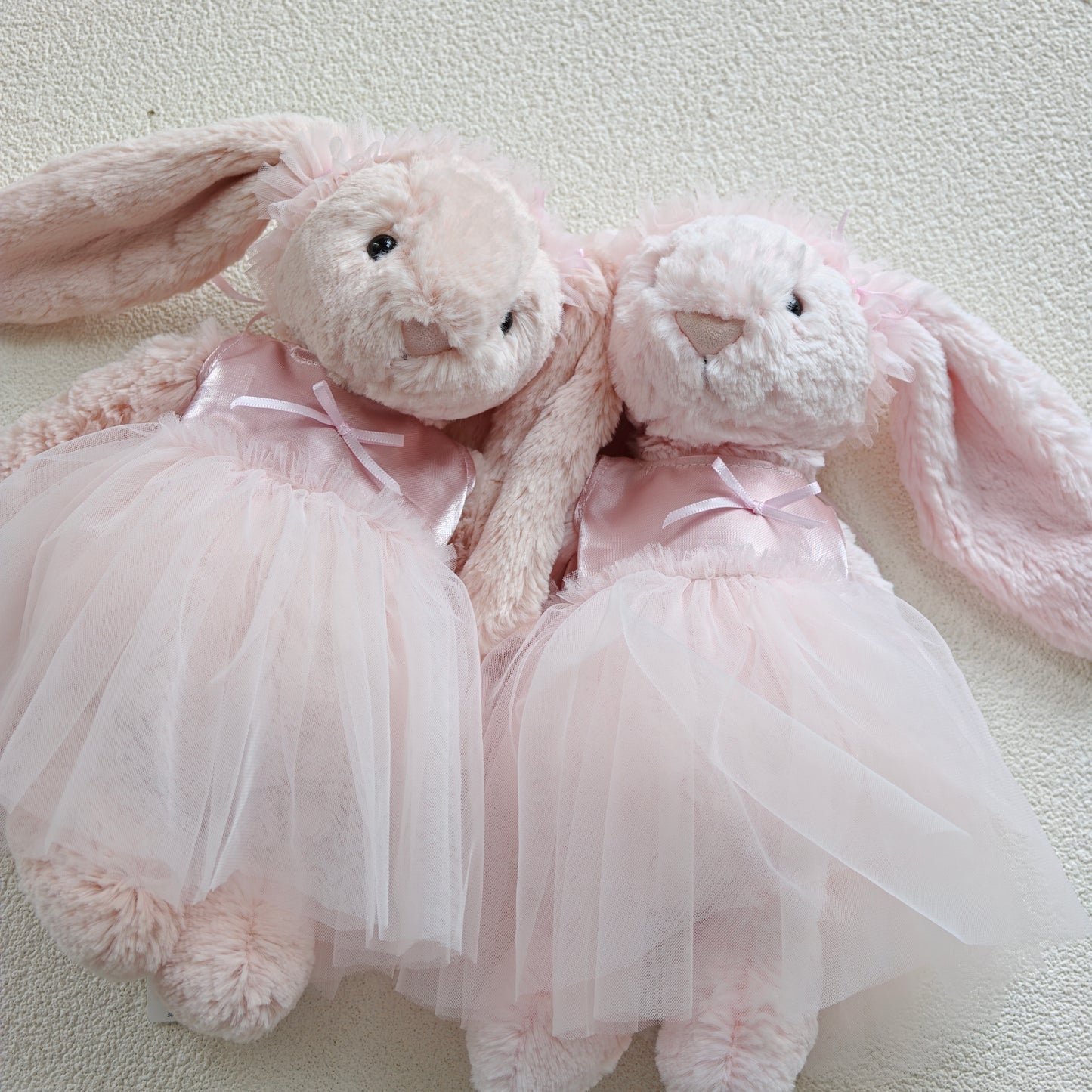 Handmade Bunny Tutu Dress Outfit for Plush Rabbit – Cute Princess Doll Clothes (Clothes Only)